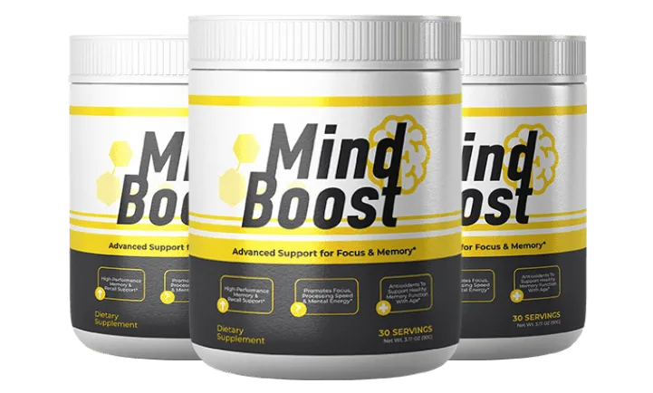 Mind Boost Supplement Bottle